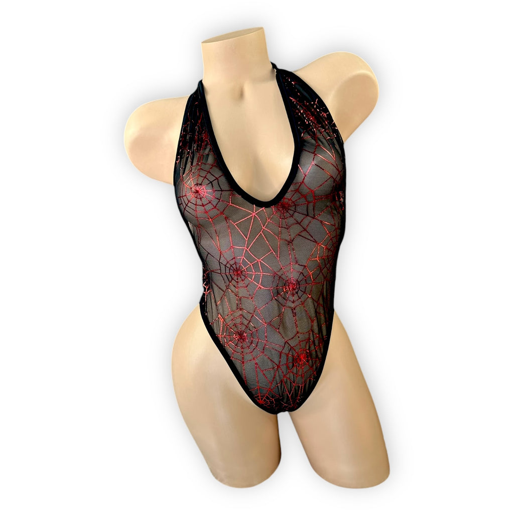 Spider Webbed Bodysuit