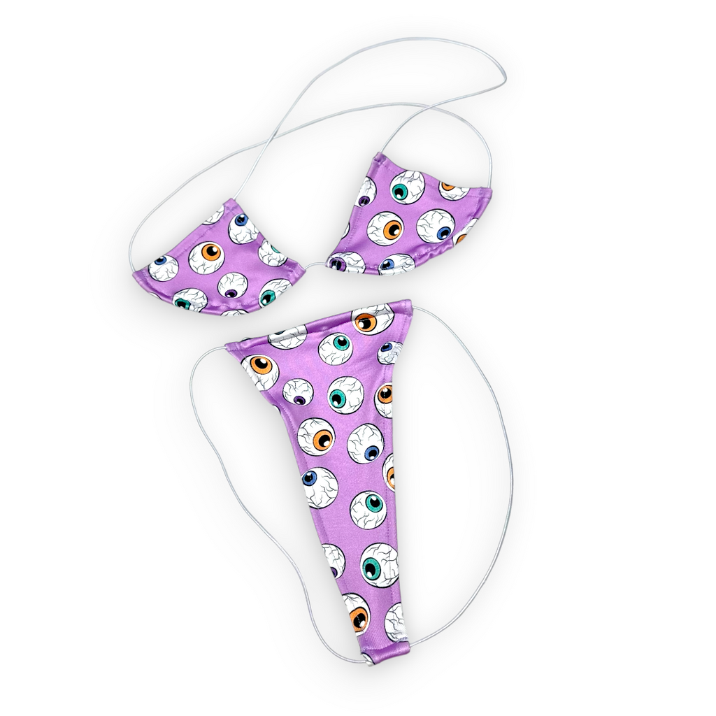 Lilac Eyeball Teeny Tiny Micro ‘Kini