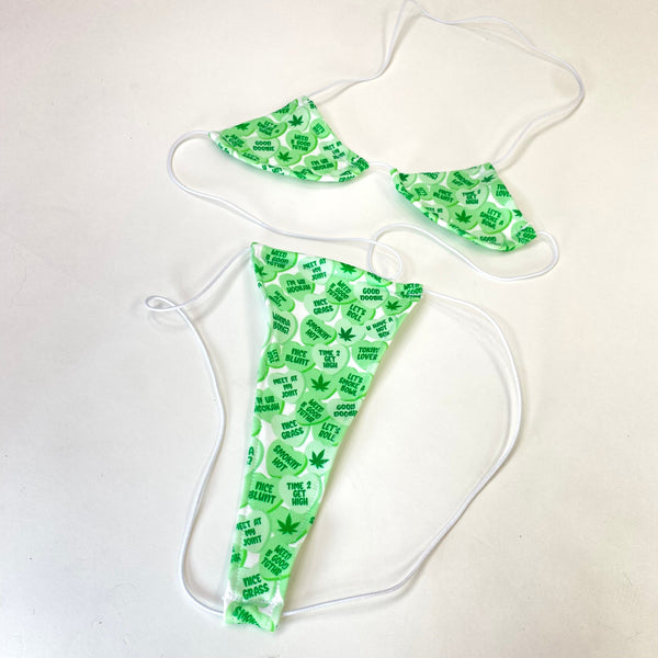 Smokin Hot Conversation Heart Teeny Tiny Micro ‘Kini